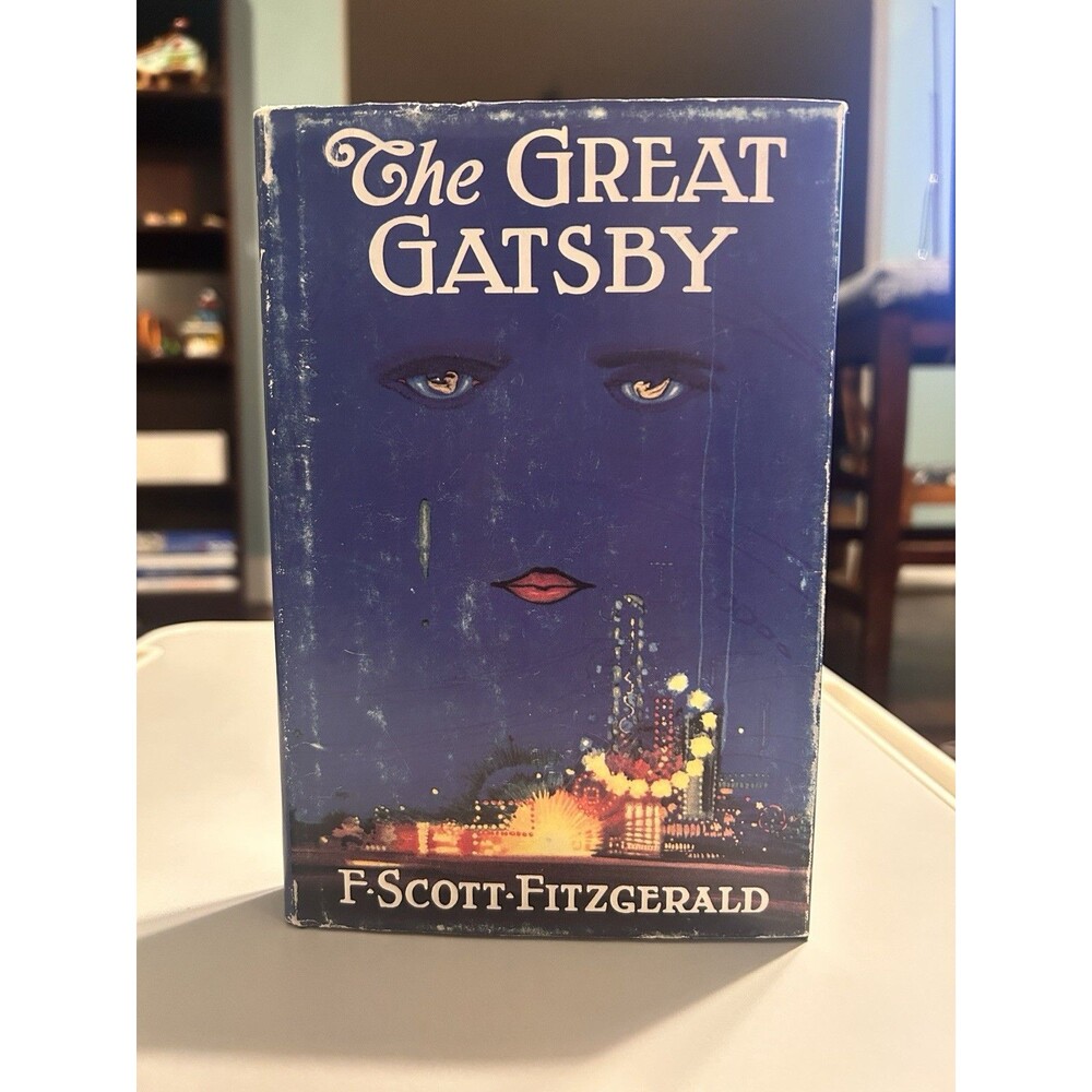 The Great Gatsby 1953 Facsimile FEL Hardcover Dust Jacket Scribners Fitzgerald